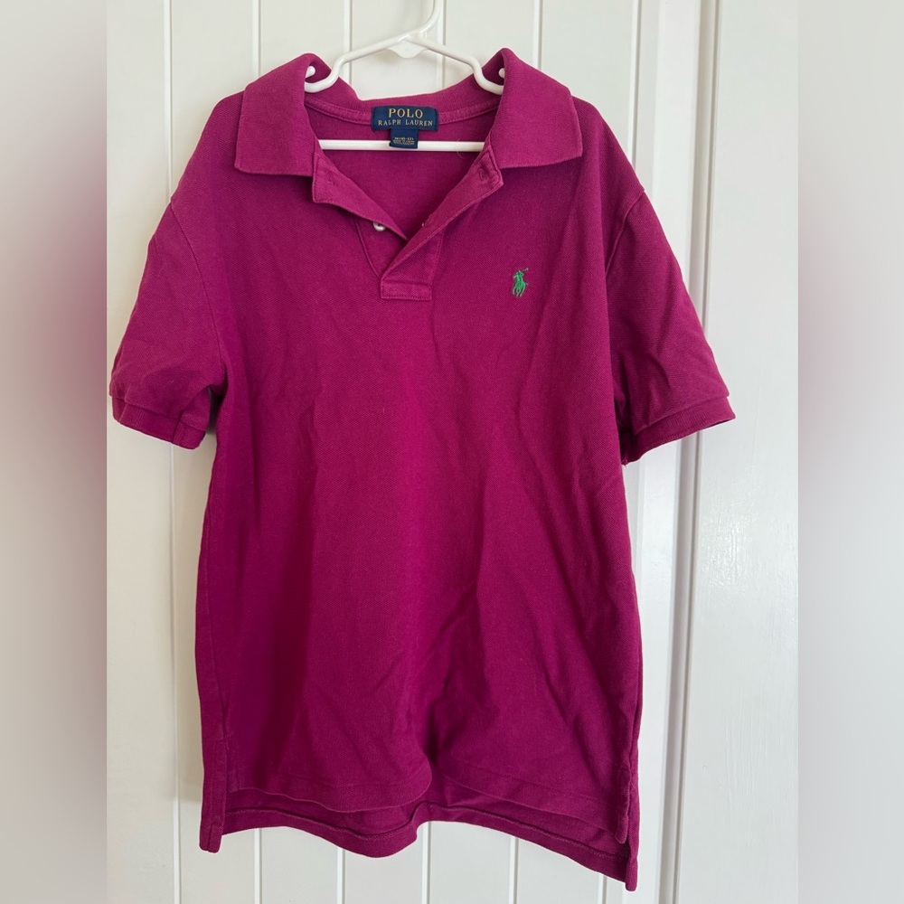Kid’s Polo Ralph Lauren Magenta Polo Shirt
